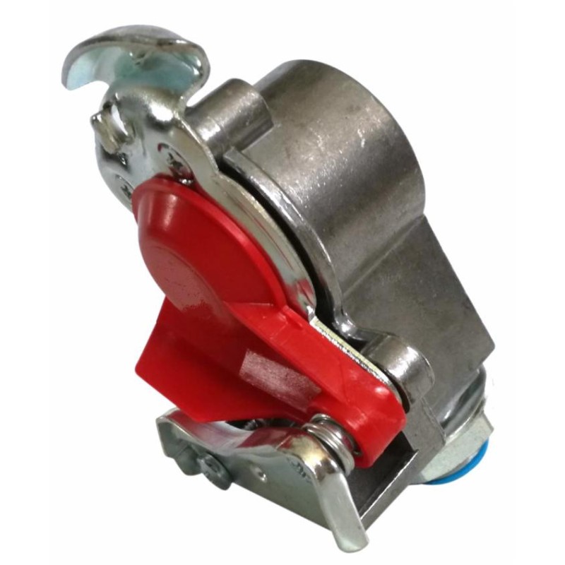 Giunto accoppiamento iso colore rosso con filtro per rimorchi adattabile a Wabco