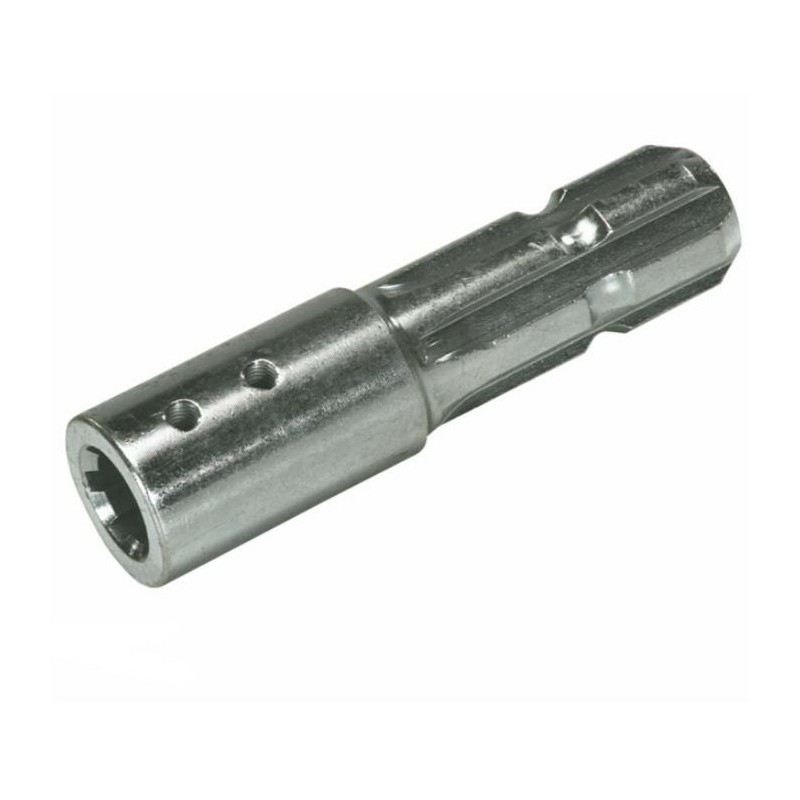 Riduzione per presa di forza con profilo interno 21X25X5 mm lunghezza 140 mm