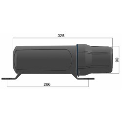 Portadocumenti tubolare Tu-Box Big lunghezza 320mm