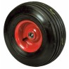 Ruota pneumatica Ama con battistrada rigato 16x6,50/8" e cuscinetti