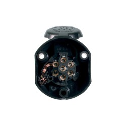 Presa 7 poli da 12V contatti Faston