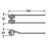 Dente girello adattabile Molon Olivi lunghezza 390 filo 9