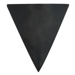 Vomerina a saldare larghezza 240mm lato obliquo 285mm