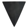 Vomerina a saldare larghezza 240mm lato obliquo 285mm