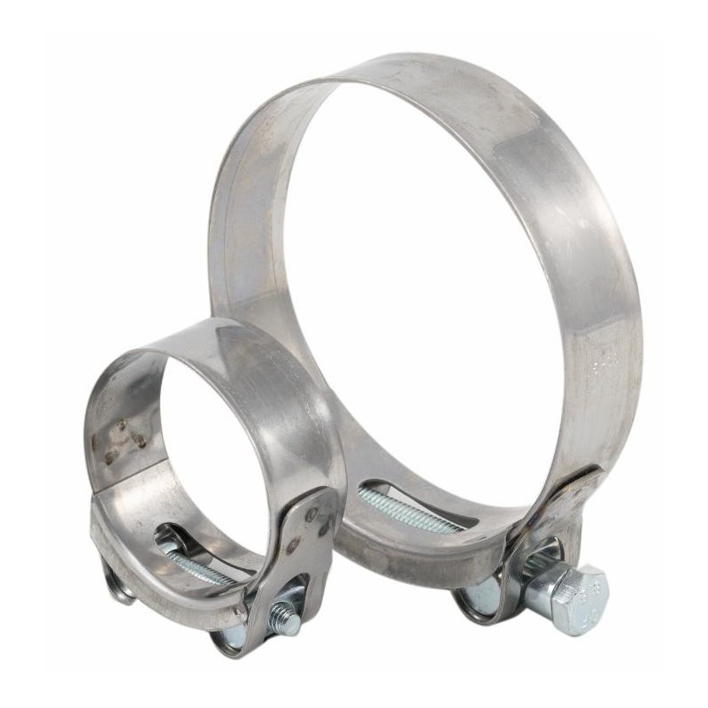 Fascetta stringitubo a banda larga Ama in acciao inox AISI430 Euro W2 Ã˜ 240-252mm