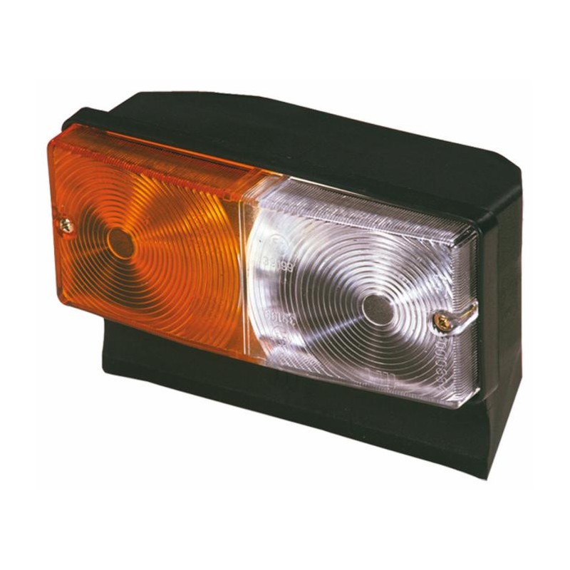 Fanale anteriore sx di direzione e posizione per trattore dimensioni 160x67mm adattabile al rif. originale Cobo 03.342.000