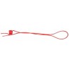 Tubo sottotimone colore rosso