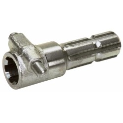 Riduzione per presa di forza con pulsante profilo esterno ed interno 1"3/4 e lunghezza 175mm