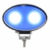 Faro da lavoro ovale 2 LED CREE a lungo raggio blu 10W IP67