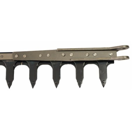 Dentiera 12 denti a testa tranciata lunghezza 1,82 mt adattabile a Gribaldi e amp, Salvia Superior 72