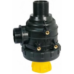 Filtro aspirazione con valvola filetto G 1 1/4 50 Mesh