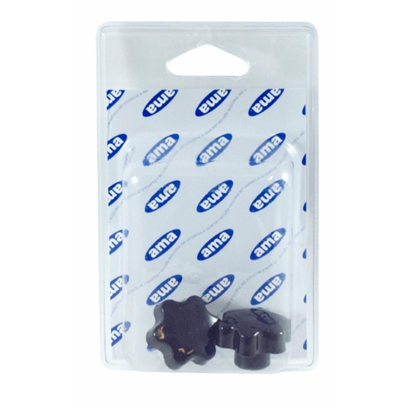 Volantino 6 lobi femmina Ã˜ 30mm filetto M6