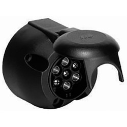 Presa 7 poli 12v in plastica