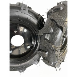 Coppia di ruote pneumatiche motozappa Ama