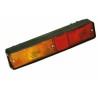 Fanale posteriore dx-sx a 3 luci e fissaggio con molle