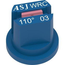 Ugello a ventaglio ad ampio spettro ceramico WRC 110Â° blu