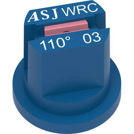 Ugello a ventaglio ad ampio spettro ceramico WRC 110Â° blu