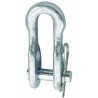 Briglia per catena stabilizzatrice doppio foro zincata Ã˜ 14mm perno 9/16â€