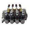 Distributore oleodinamico Ama a 4 leve doppio effetto - 40L