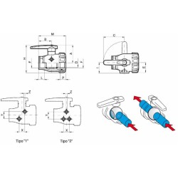 Valvole a sfera G 1 1/4