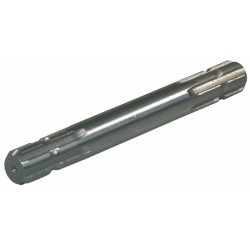Perno con doppia presa di forza con profilo interno 1"3/8 con 6 scanalature e lunghezza 400mm