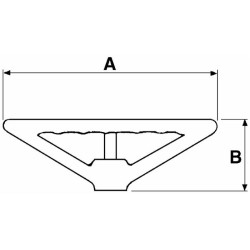 Volante C/6 diametro 360mm con cono Danfoss 1