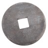 Flangia 115X10 foro quadro 26mm convessa