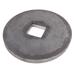 Flangia 115X10 foro quadro 26mm convessa