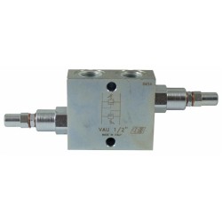 Valvola di massima pressione incrociata (antiurto) da 1/2â€