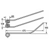 Dente giroandanatore adattabile Fcr Girorami filo 9