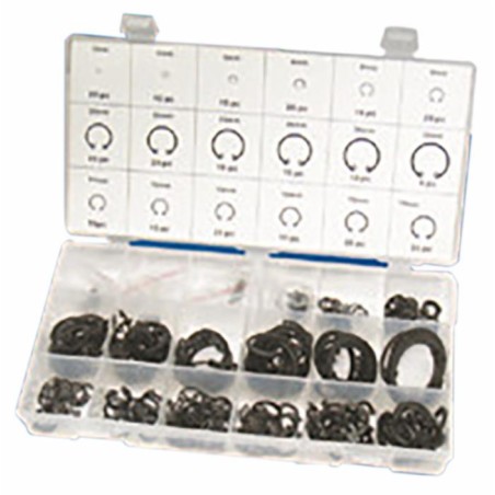 Assortimento anelli seeger 300 pezzi da 3mm a 32mm