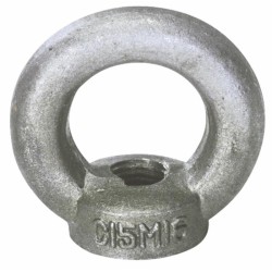 Golfaro femmina in acciaio C15E con filetto M10 Ã˜ esterno 45mm