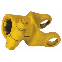 Forcella scanalata con bullone categoria 5 30,2x80mm