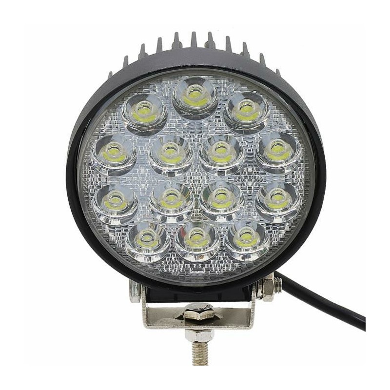 Faro da lavoro 14 LED Epistar a largo raggio freddo 42W IP67