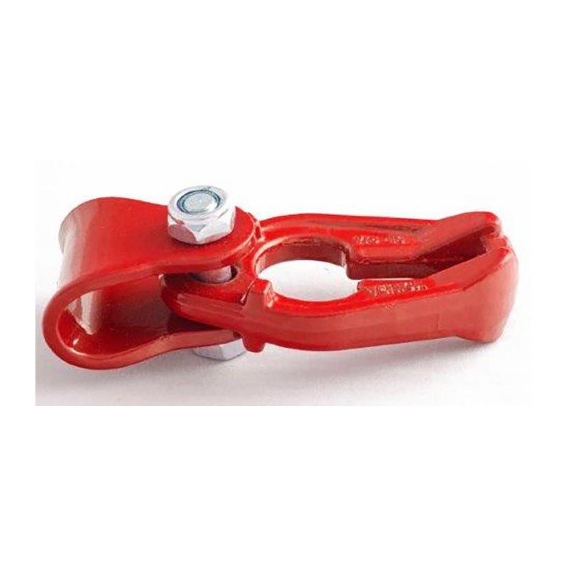 Gancio girevole fune-catena G80 per catena Ã˜ 7/8mm lunghezza 140mm