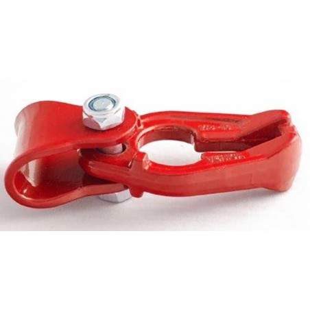 Gancio girevole fune-catena G80 per catena Ã˜ 7/8mm lunghezza 140mm
