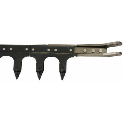 Dentiera 14 denti con testa tranciata lunghezza 2,12 mt adattabile a a Gribaldi & Salvia Superior 394