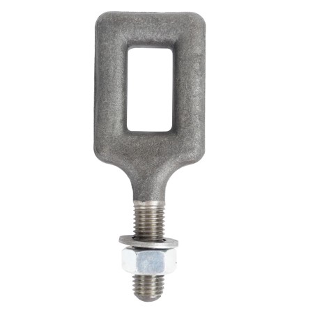 Ciarpa per ancora estirpatore filetto 24MA occhiello rettangolare 60x30mm
