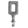 Ciarpa per ancora estirpatore filetto 24MA occhiello rettangolare 60x30mm
