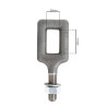 Ciarpa per ancora estirpatore filetto 24MA occhiello rettangolare 60x30mm