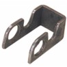 Supporto forato stretto per cerniere Ã˜ 23mm