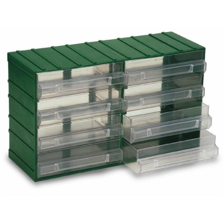 Cassettiera 382x230x148 con 8 cassetti