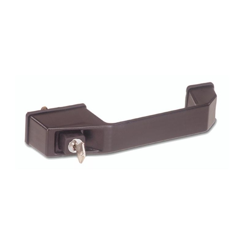 Maniglia per cabina trattore in plastica dx-sx con chiave