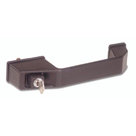 Maniglia per cabina trattore in plastica dx-sx con chiave