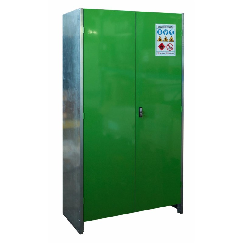 Armadio portafitosanitari a 2 ante 100x50x200cm