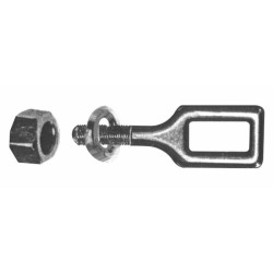 Ciarpa per ancora estirpatore filetto 22MA occhiello rettangolare 60x30mm