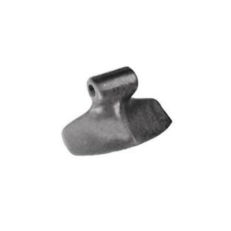 Mazza trincia larghezza 170mm lunghezza 80mm attacco 70mm e foro Ã˜ 16,5mm adattabile a Palladino