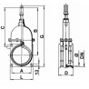 Saracinesca 6" doppia flangia