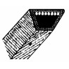 Cinghia trapezoidale 4L 35"