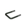 Staffa fissaggio molla quadra 30x30 e trave 100
